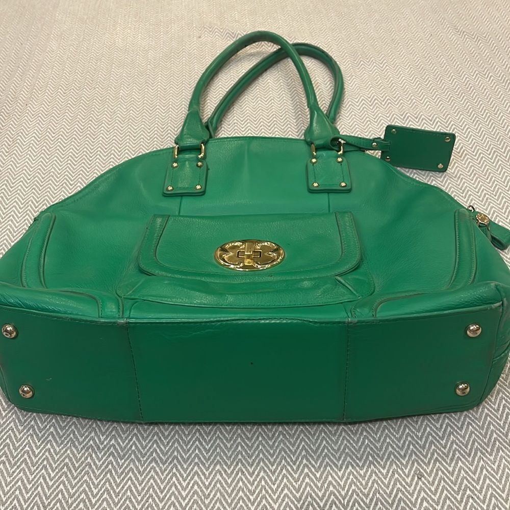 Emma Fox Super Large Leather Tote Shoulder Purse - Picture 3 of 13
